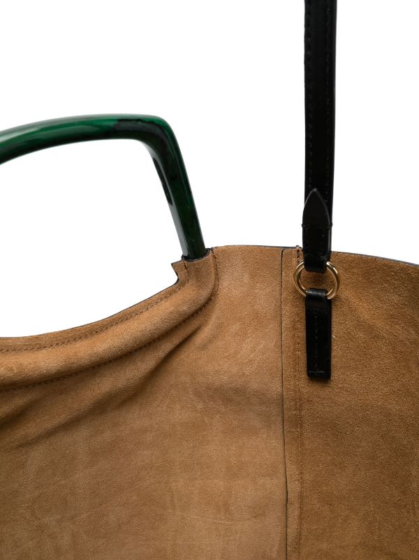 DRIES VAN NOTEN Leather Shopper Bag