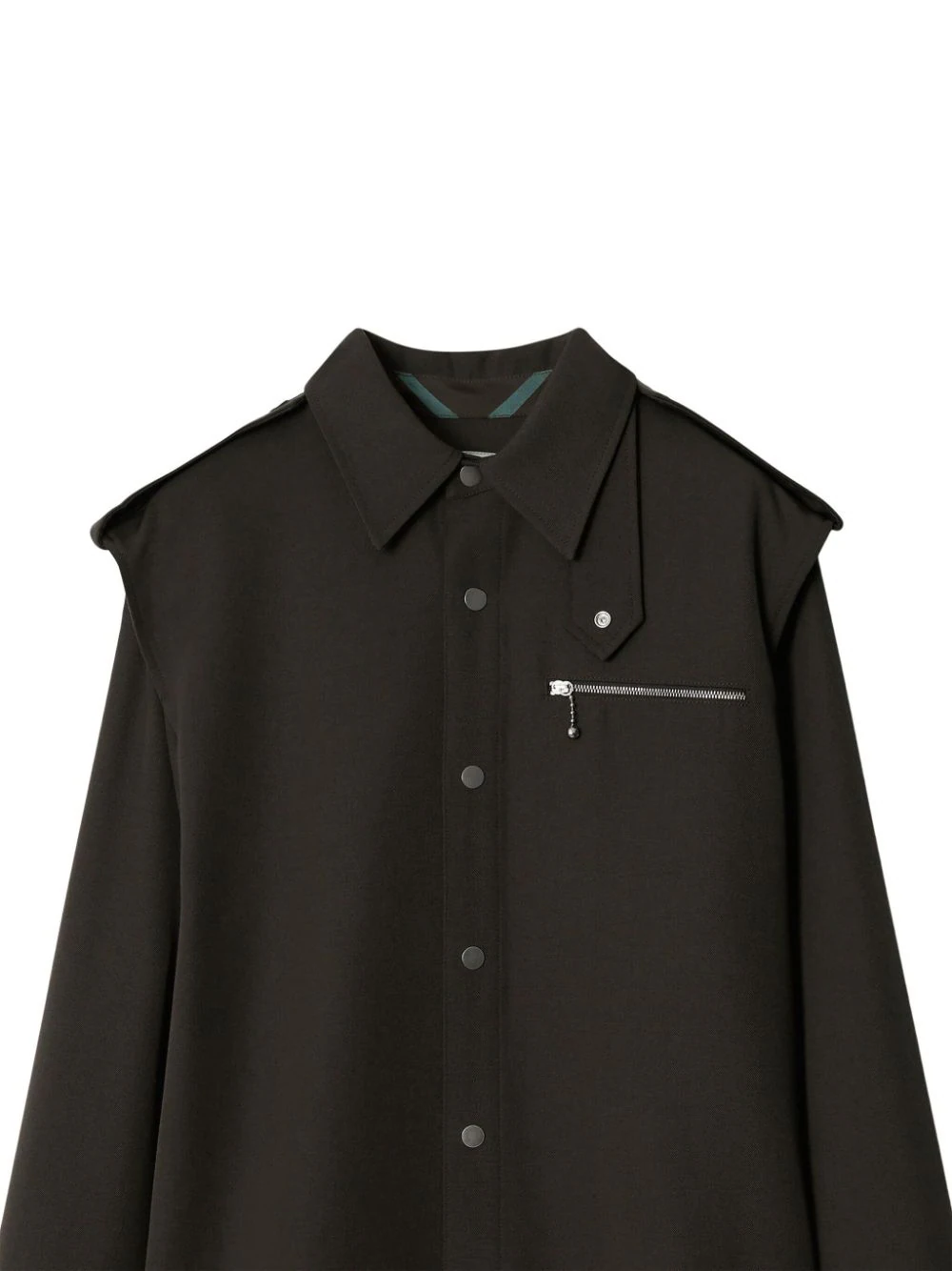 BURBERRY Women Wool Gabardine Shirt