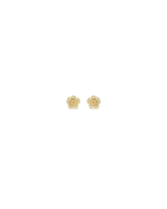 BERNARD JAMES Flora Hellebore Earrings