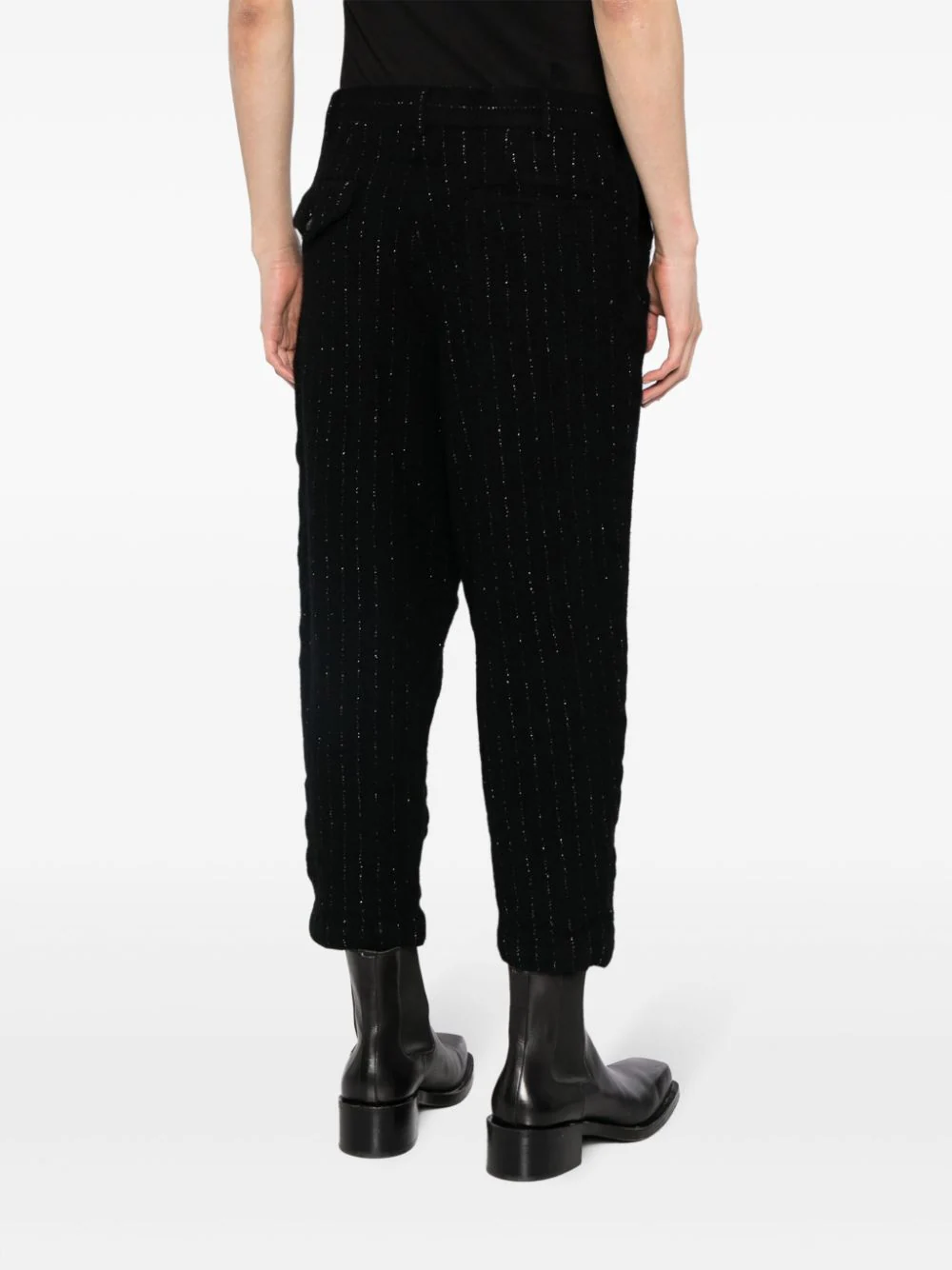 COMME DES GARCONS HOMME PLUS Men Tailored Crystal Trim Straight Pants