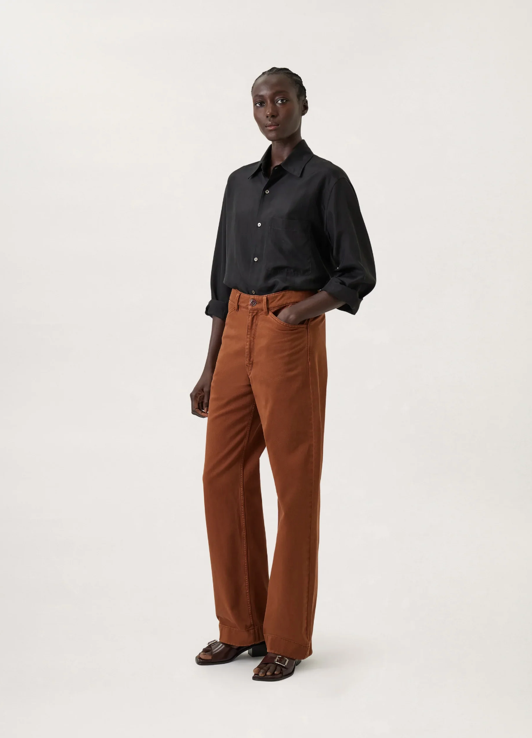 LEMAIRE Women Chino Denim Pants