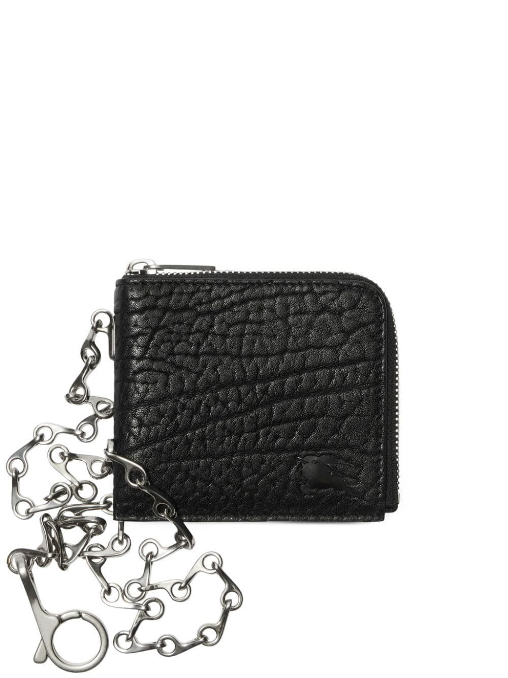 BURBERRY Men Leather Chain Wallet