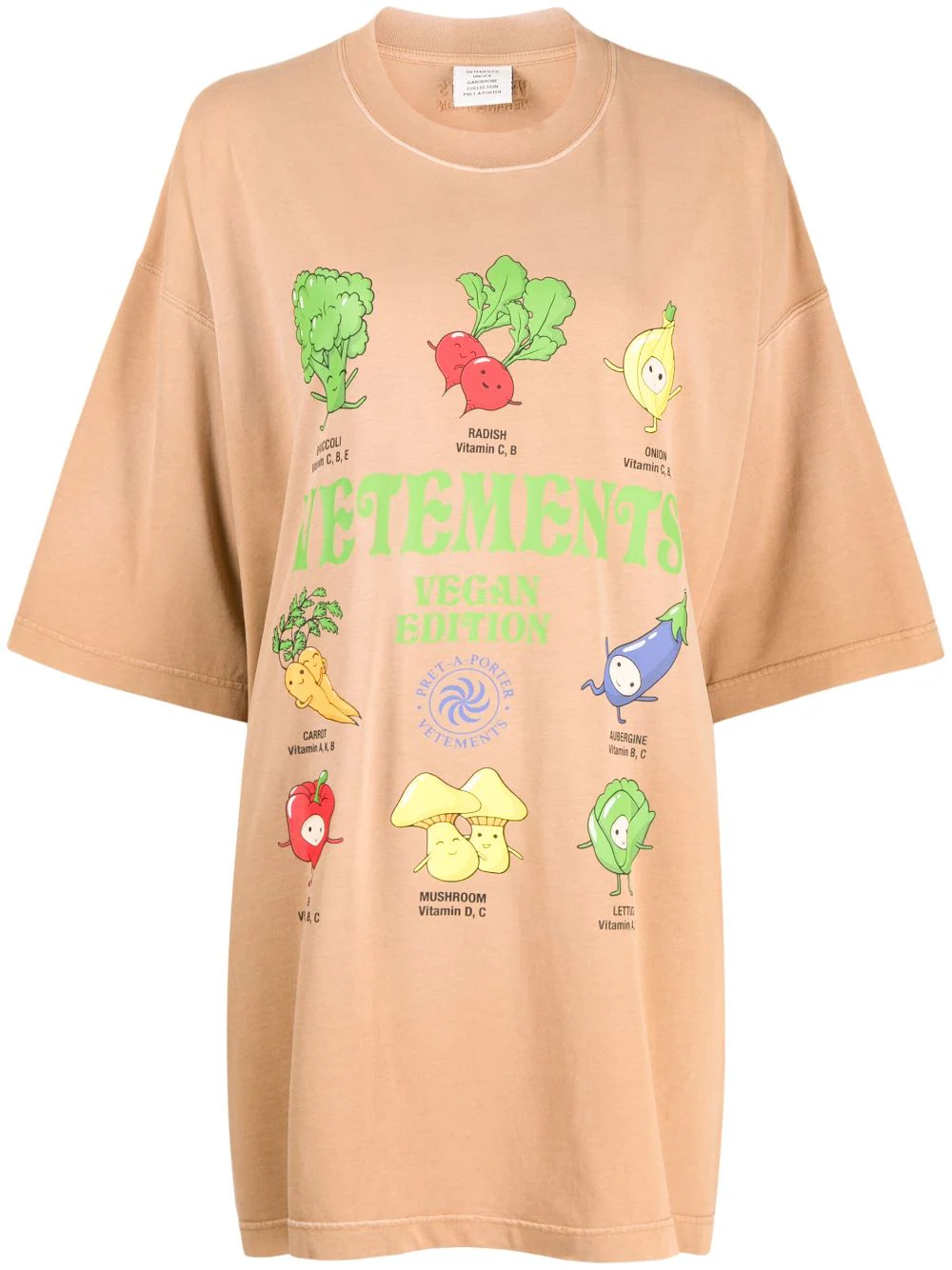 VETEMENTS Unisex Vegan Logo T-Shirt