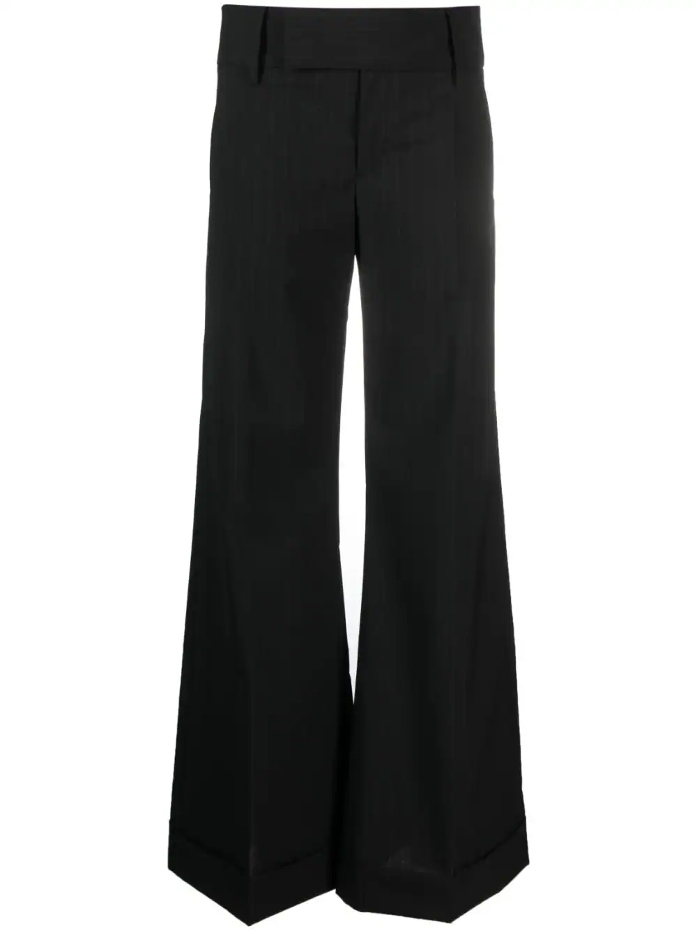 MM6 Women Long Straight Trousers