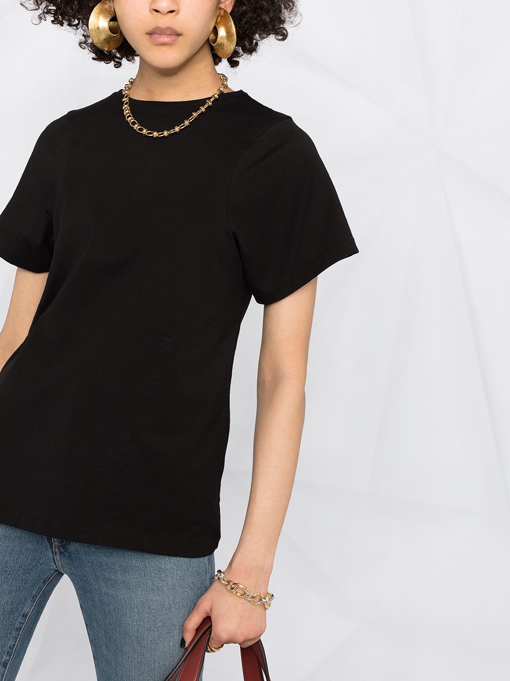 TOTEME WOMEN CURVED SEAM TEE