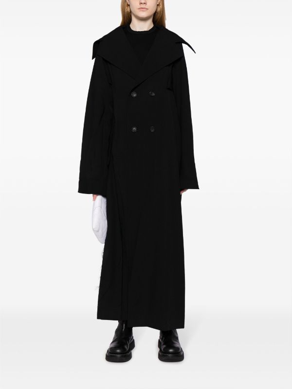 YOHJI YAMAMOTO Women 4 Buttoned Slim Coat