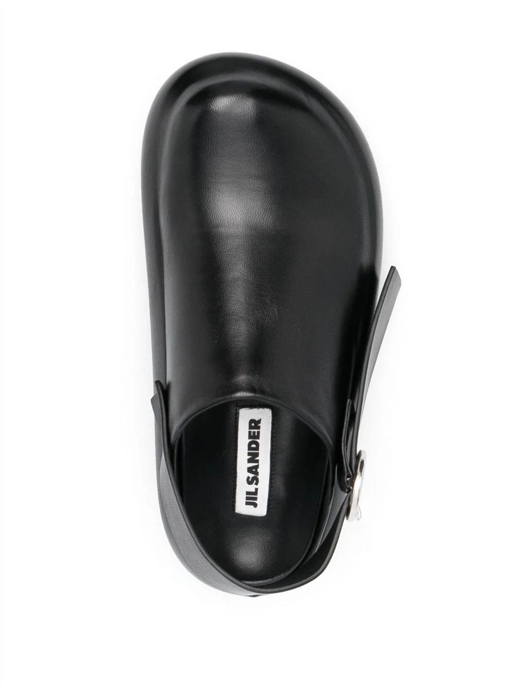 JIL SANDER Women Leather Ankle Strap Clogs