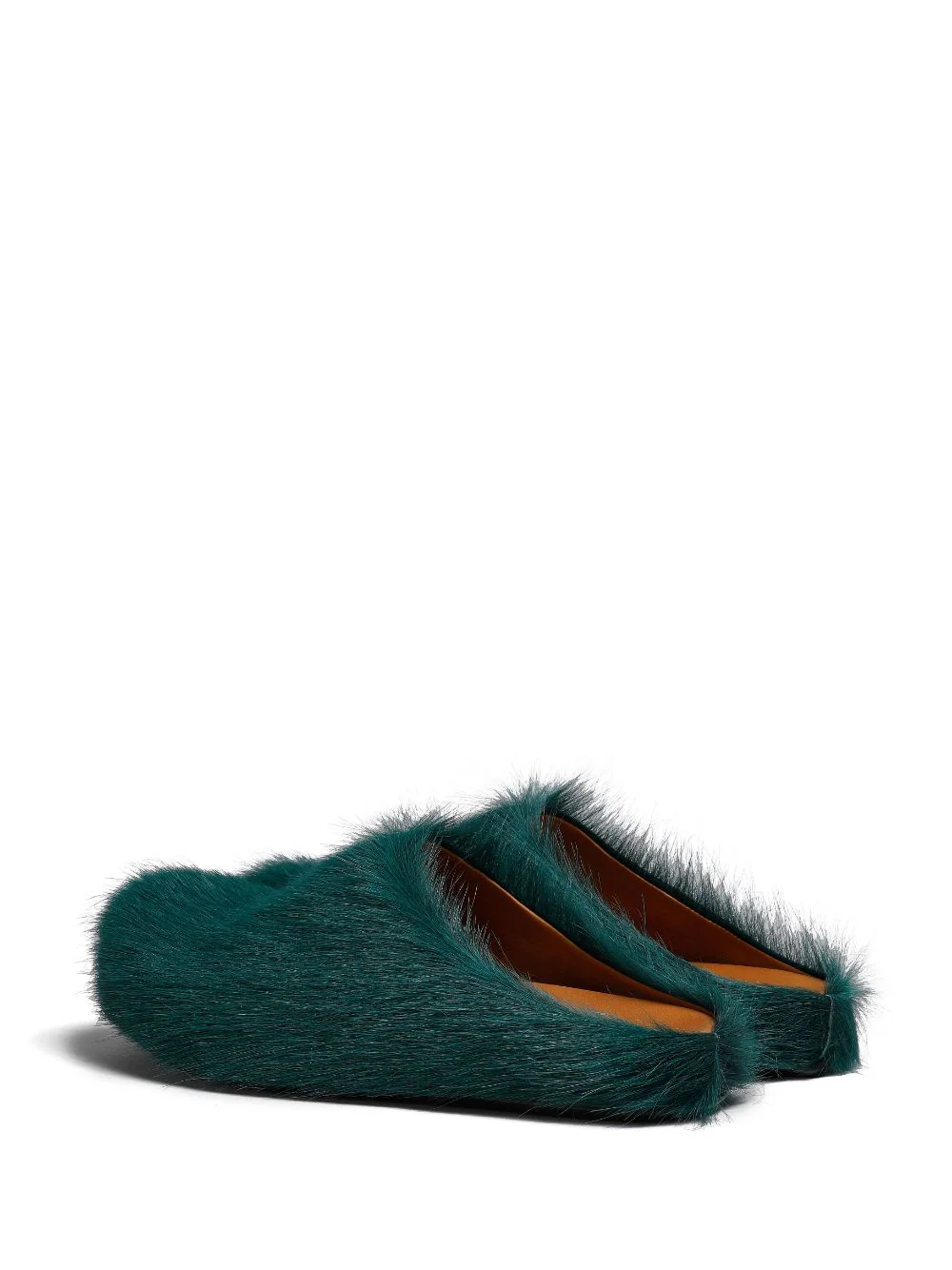 MARNI Women Long Hair Fussbett Sabot Mule