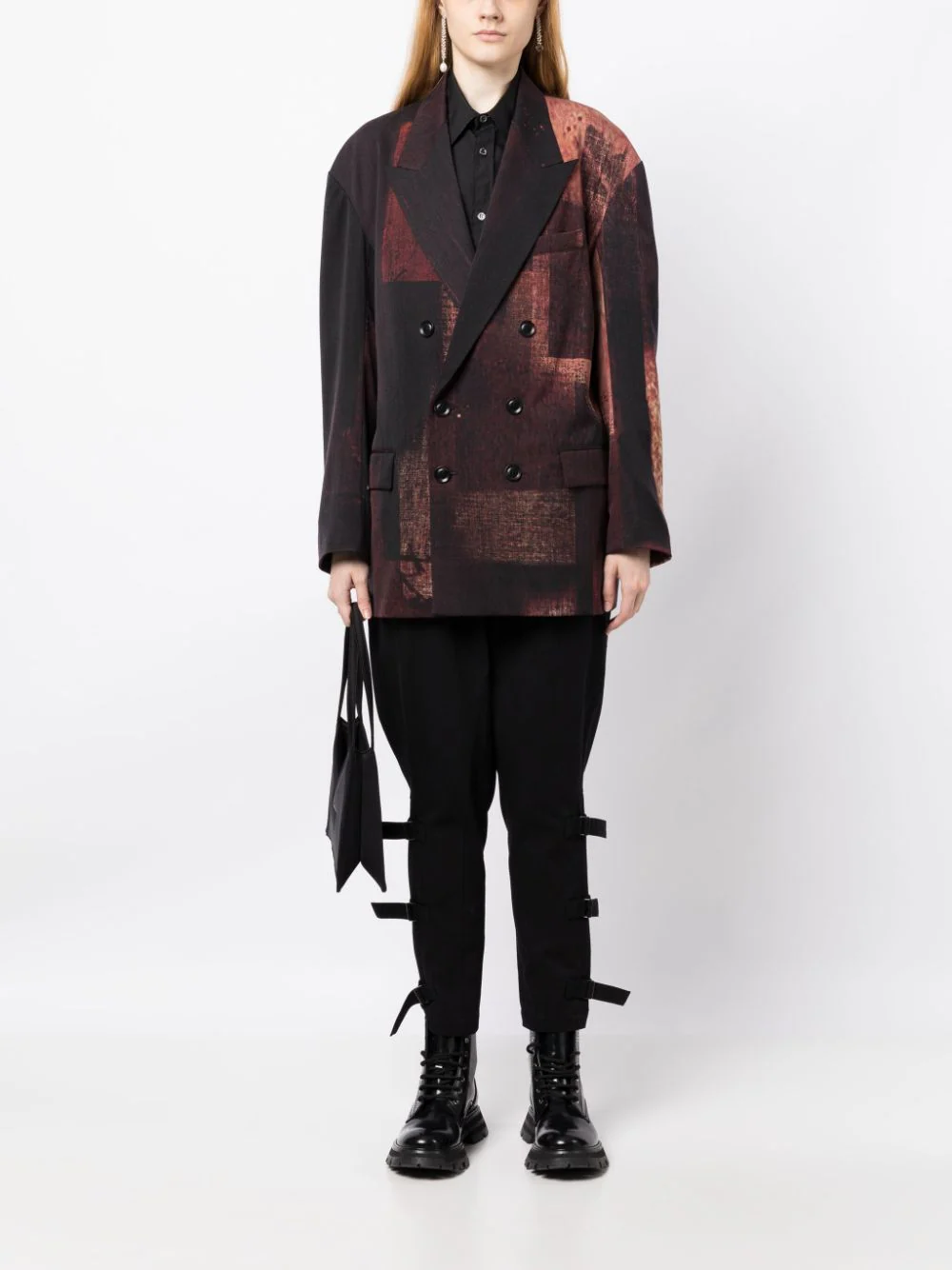 Y'S Women Oversized Tailored Jacket