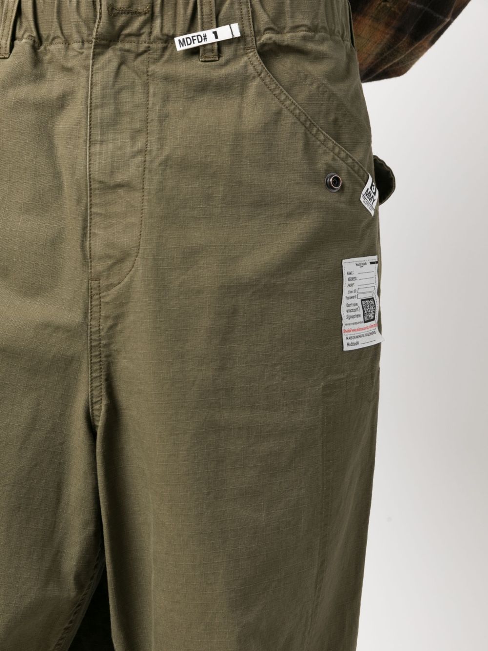 MAISON MIHARA YASUHIRO Men Ripstop Military Trousers