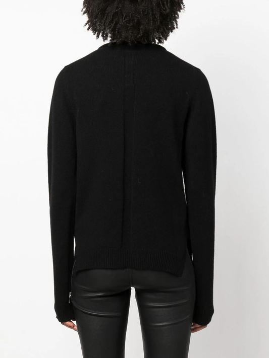 RICK OWENS Women Recycled Cashmere Round Neck Sweater