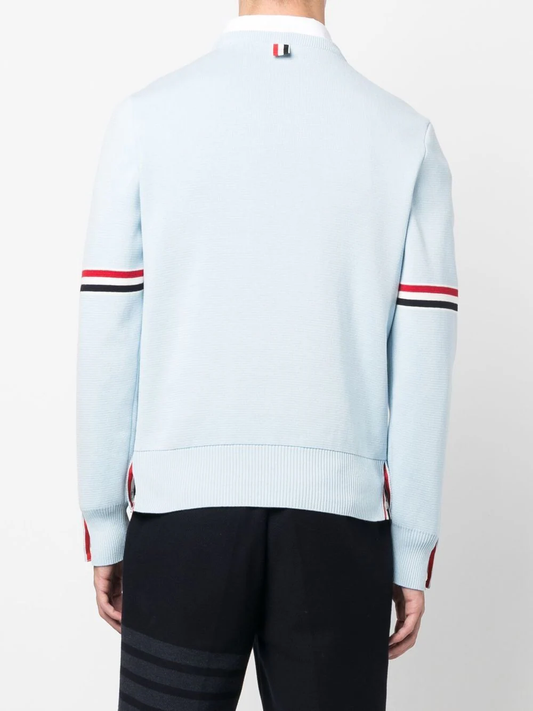 THOM BROWNE Men Milano Stitch Crewneck Pullover