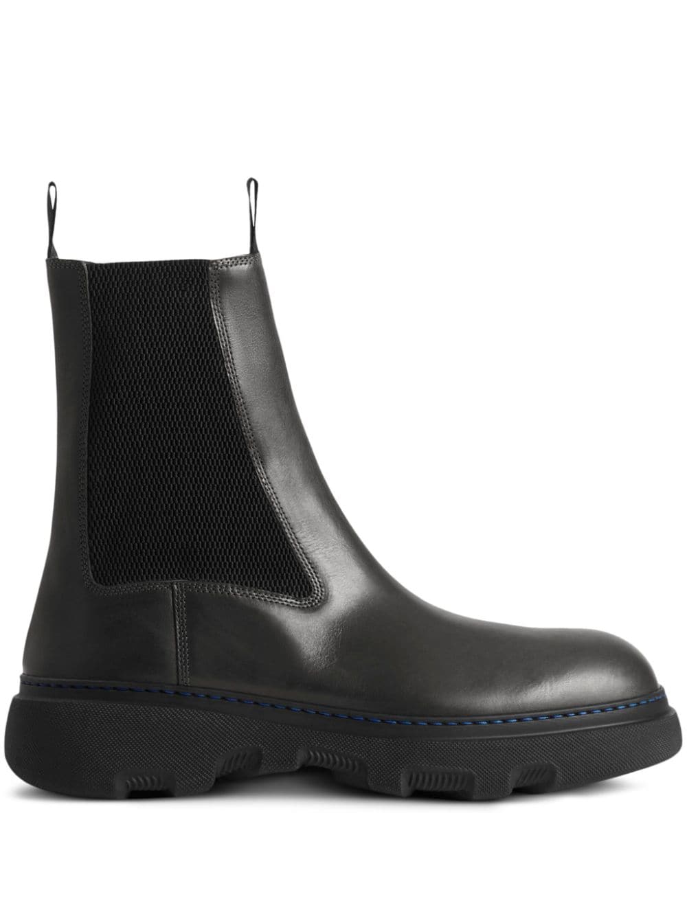 BURBERRY Men Leather Creeper Chelsea Boots