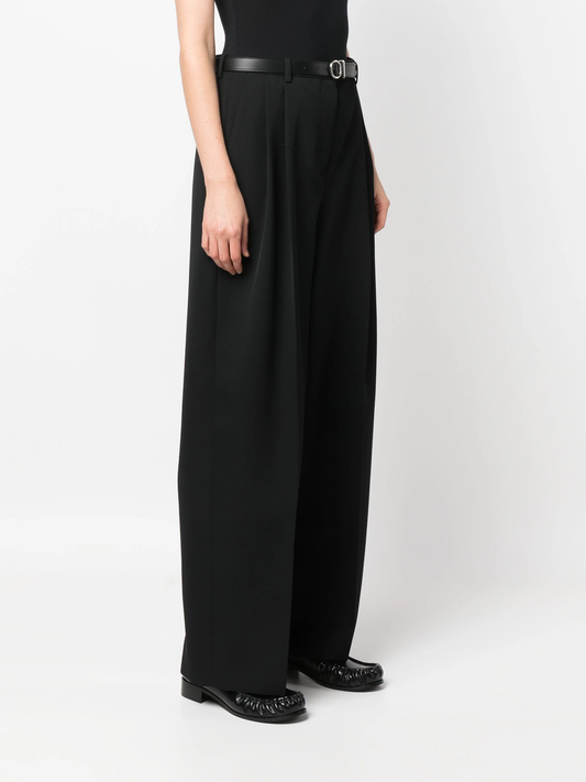 JIL SANDER Women Gabardine Wide Leg Pants