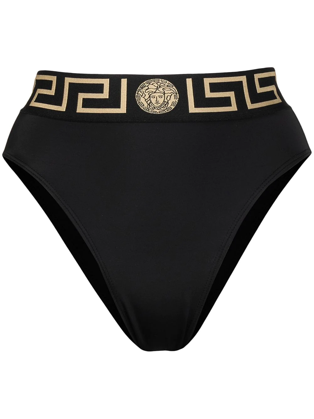 VERSACE WOMEN BIKINI BOTTOM BRAZILIAN BRIEF LYCRA VITA RECYCLED