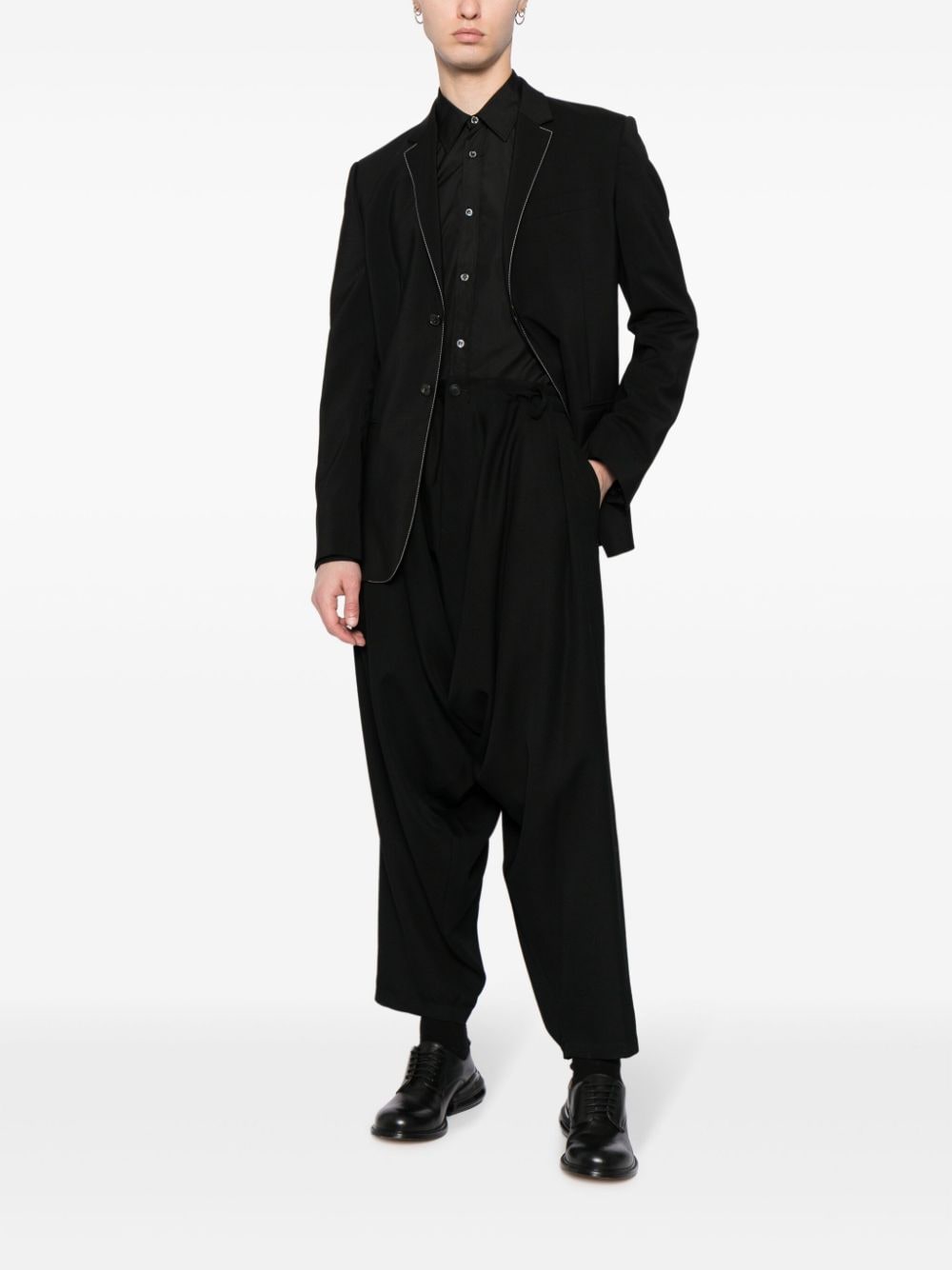 YOHJI YAMAMOTO POUR HOMME Y-Draped Pants