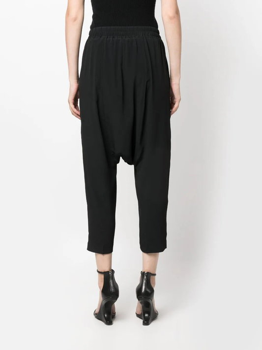 RICK OWENS Women Drawstring Cropped Pants