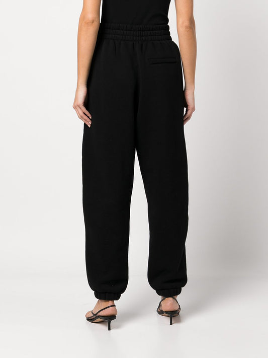 T BY ALEXANDER WANG Women Essential Puff Logo Structured Terry Sweatpants