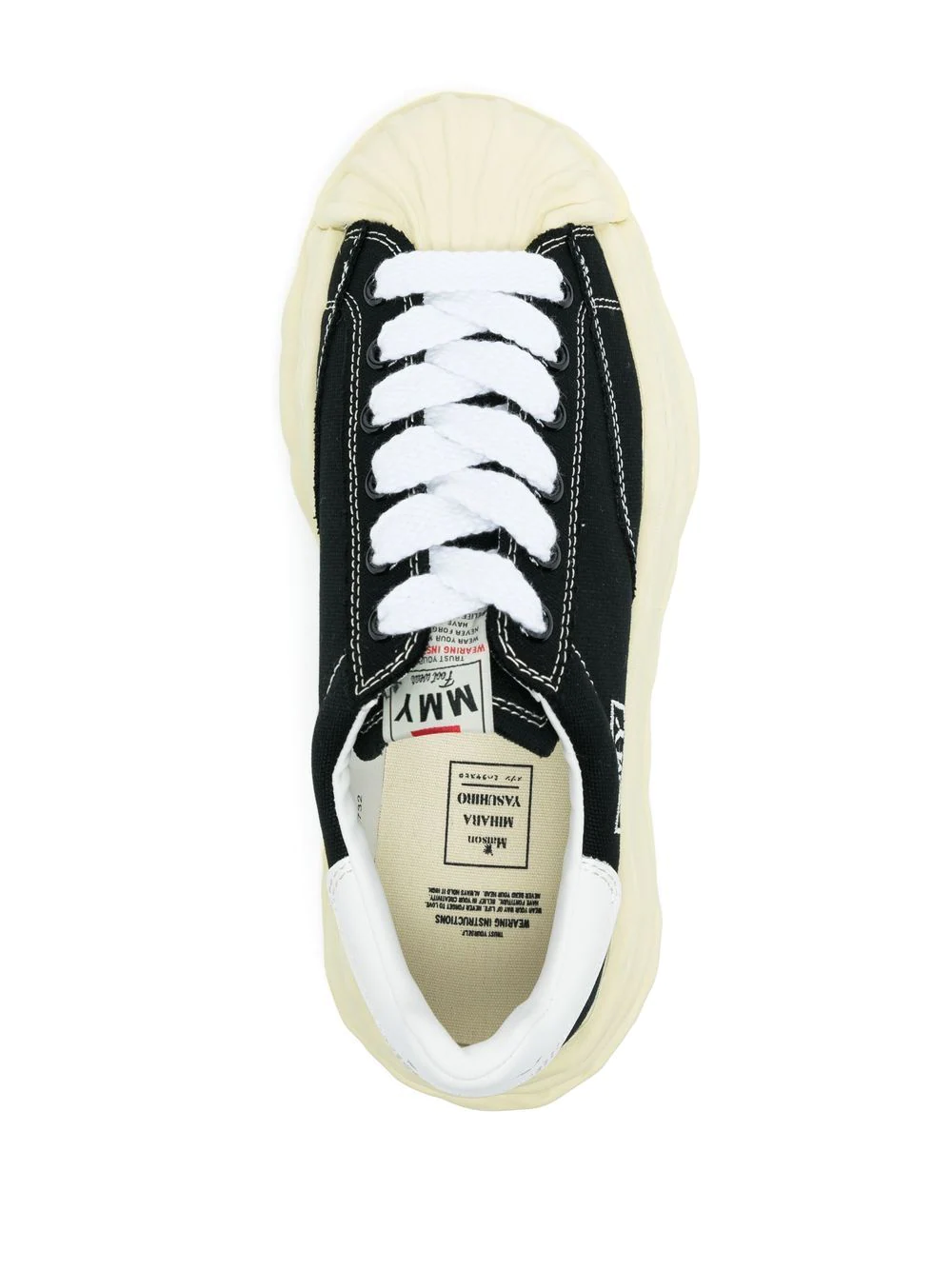 MAISON MIHARA YASUHIRO Blakey Vintage Sole Canvas Low-Top Sneaker