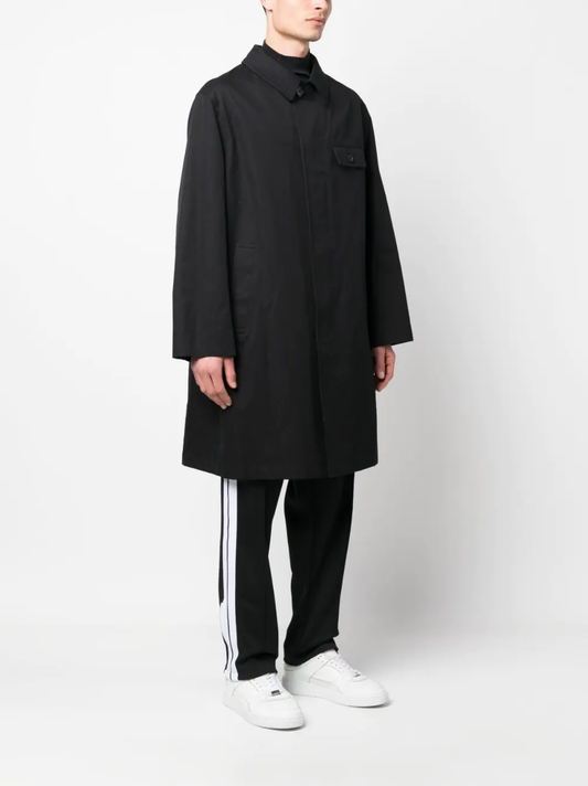 PALM ANGELS MEN LIGHT WEIGHT LOGO COAT