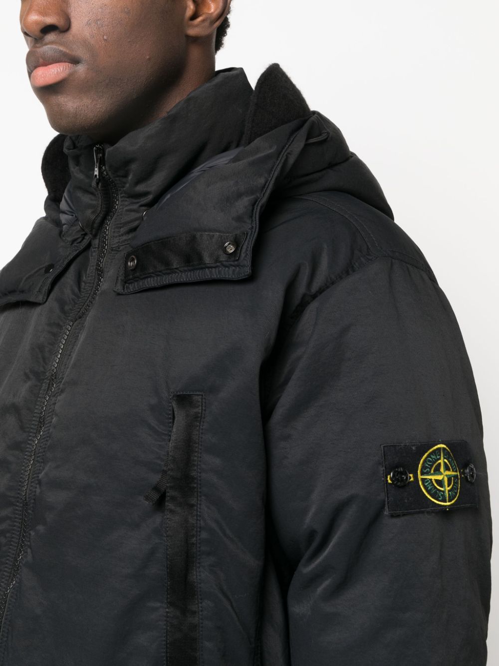 STONE ISLAND MEN Down Long Jacket