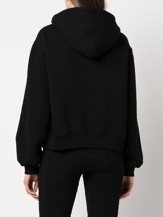 T BY ALEXANDER WANG Women Essential Puff Logo Terry Hoodie