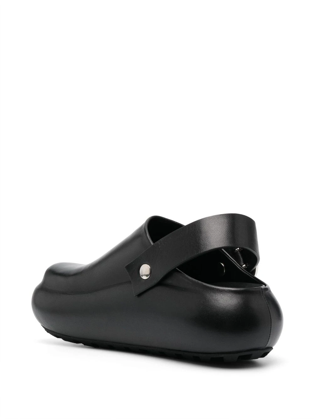 JIL SANDER Women Leather Ankle Strap Clogs