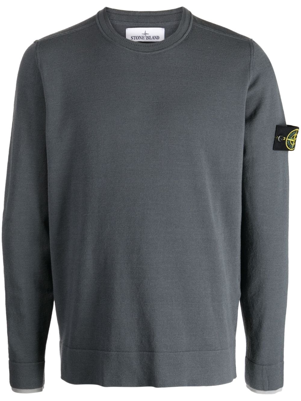 STONE ISLAND Men Logo Patch Sweater