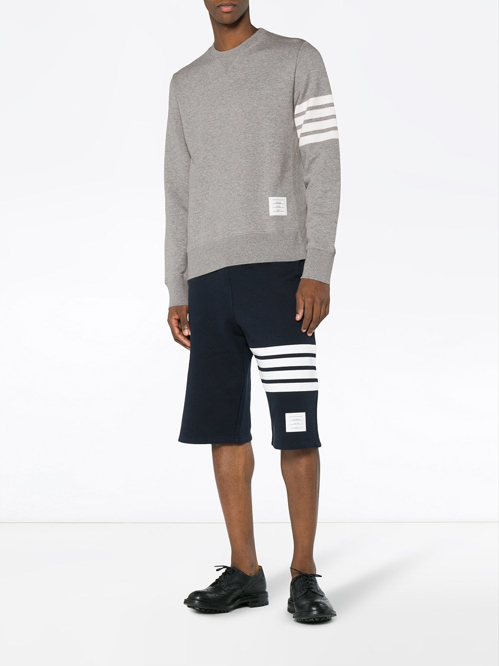 THOM BROWNE Men Classic 4 Bar Sweatshirt