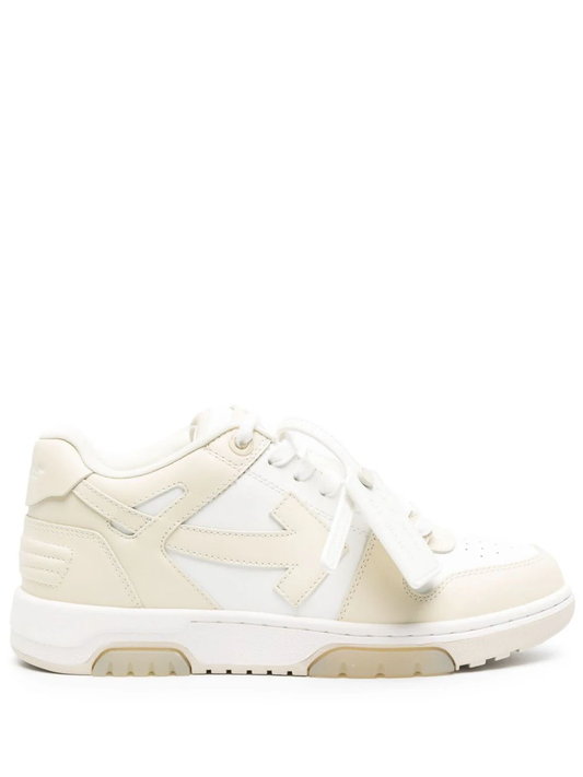 OFF-WHITE Men Out Of Office Low-Top Sneakers