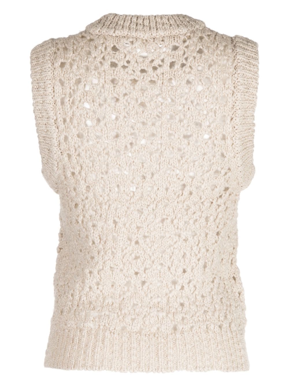 AMOMENTO Women Crochet Vest