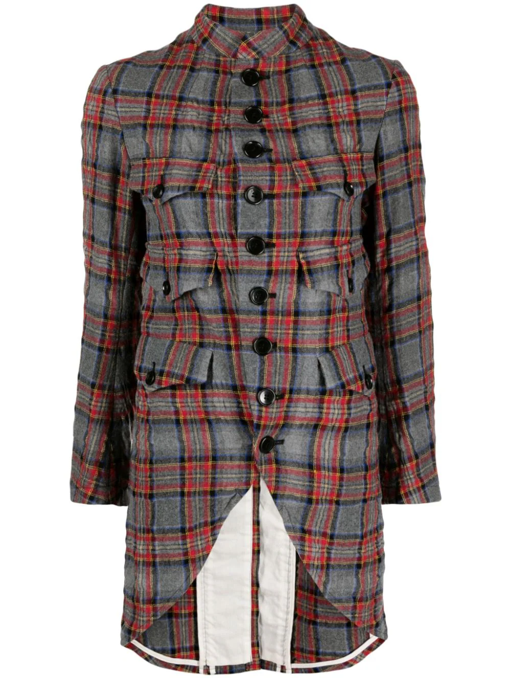 TAO COMME DES GARCONS Women Flannel Wool Suit Jacket