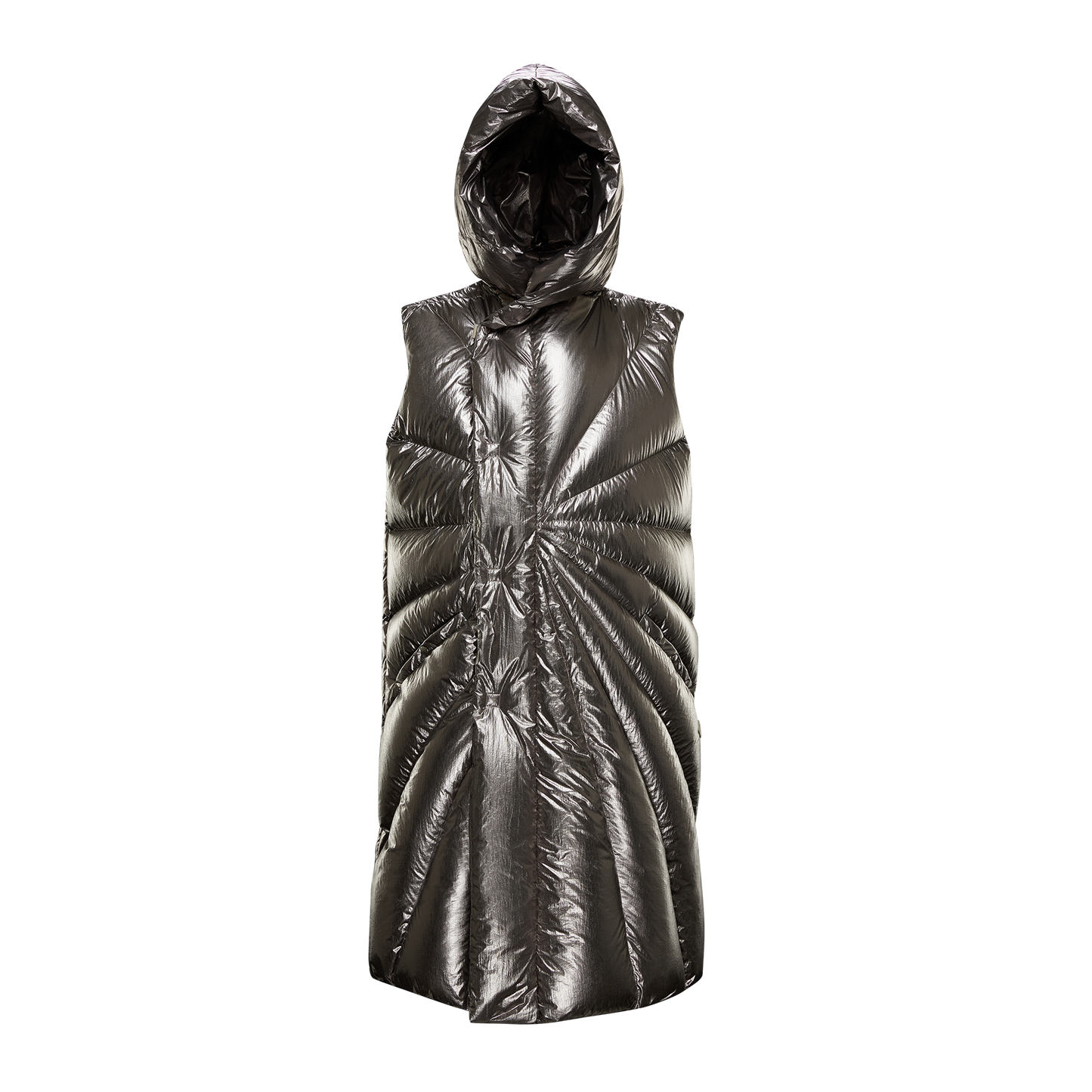 MONCLER + RICK OWENS UNISEX PORTERVILLE SLEEVELESS DOWNCOAT