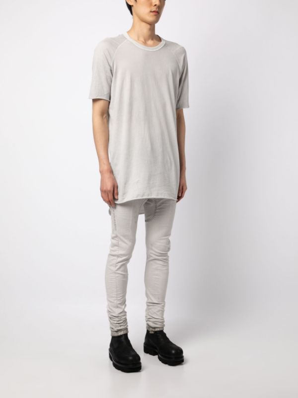 BORIS BIDJAN SABERI Men TS2.1 Slim Fitting Object Dyed T-Shirt