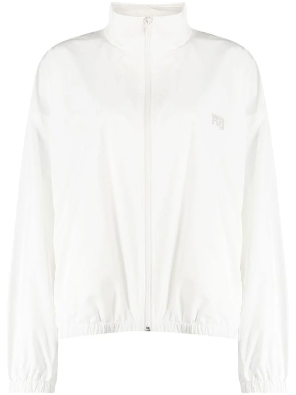 ALEXANDER WANG Women Coaches Wang Puff Logo Track Jacket