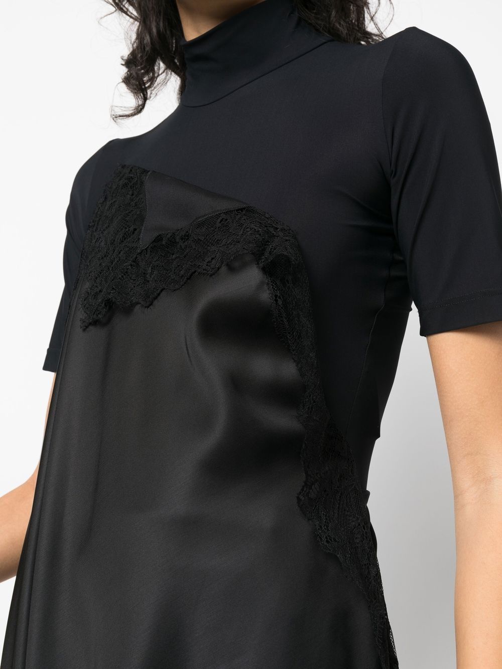 MM6 Women's Drapery Lace Top