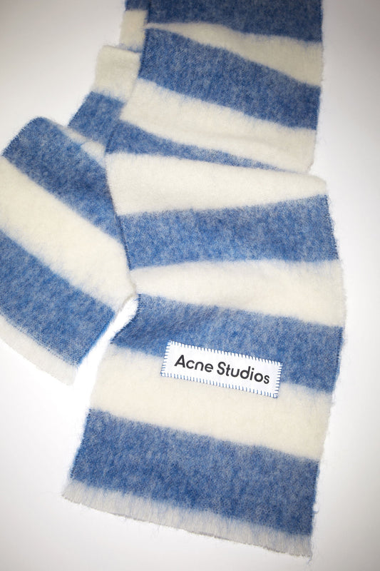 ACNE STUDIOS Wool-Blend Stripe Scarf