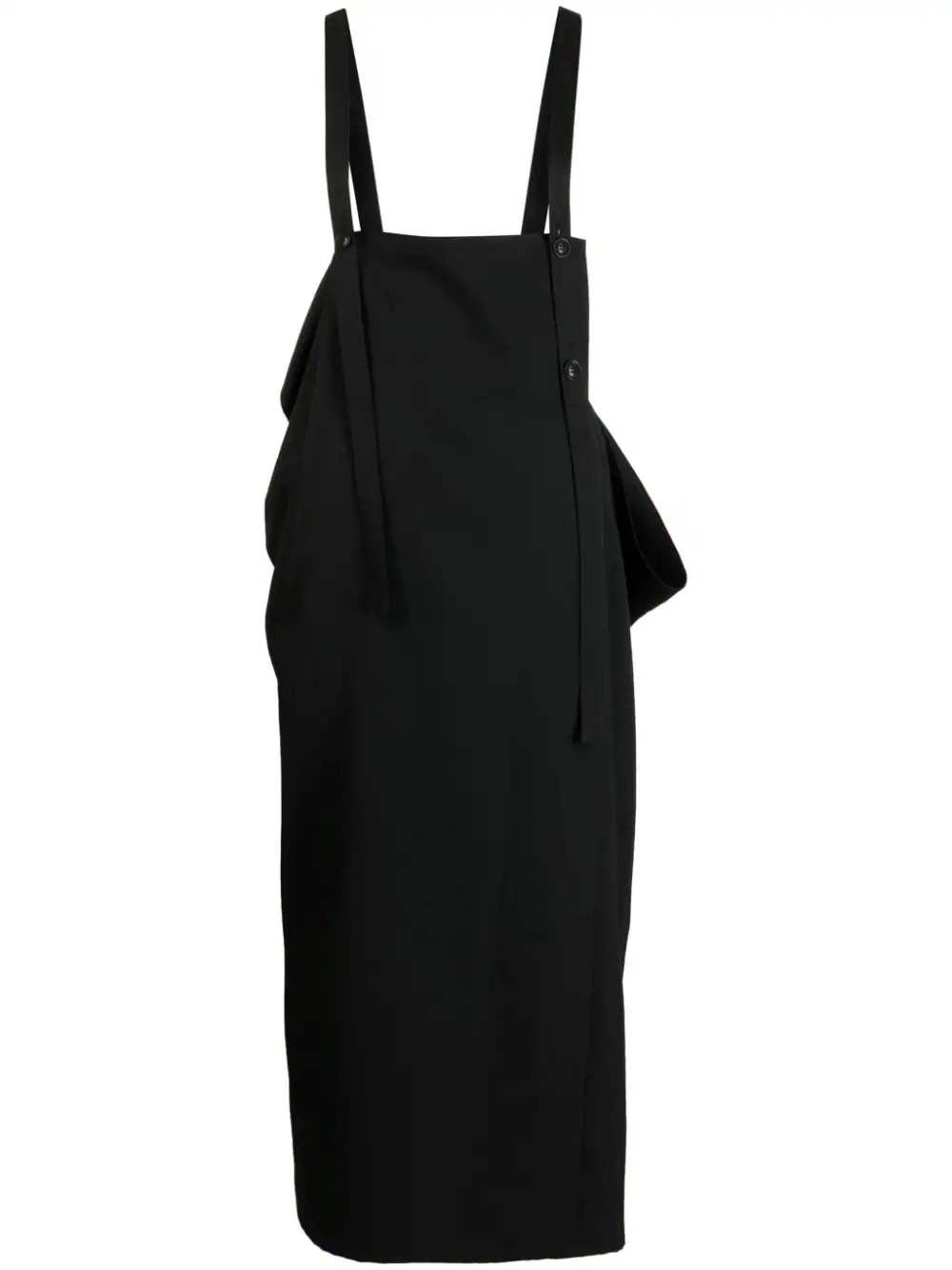 Y'S Women Square Shoulder Strap Dress