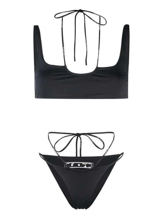 OFF-WHITE WOMEN Cross Coulisse Bikini