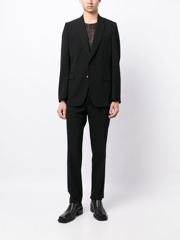 DRIES VAN NOTEN Men Wool Gabardine Two Piece Suit