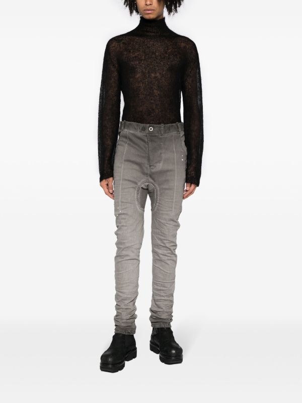 BORIS BIDJAN SABERI Men P14 Slim Fit Drop Crotch Pants