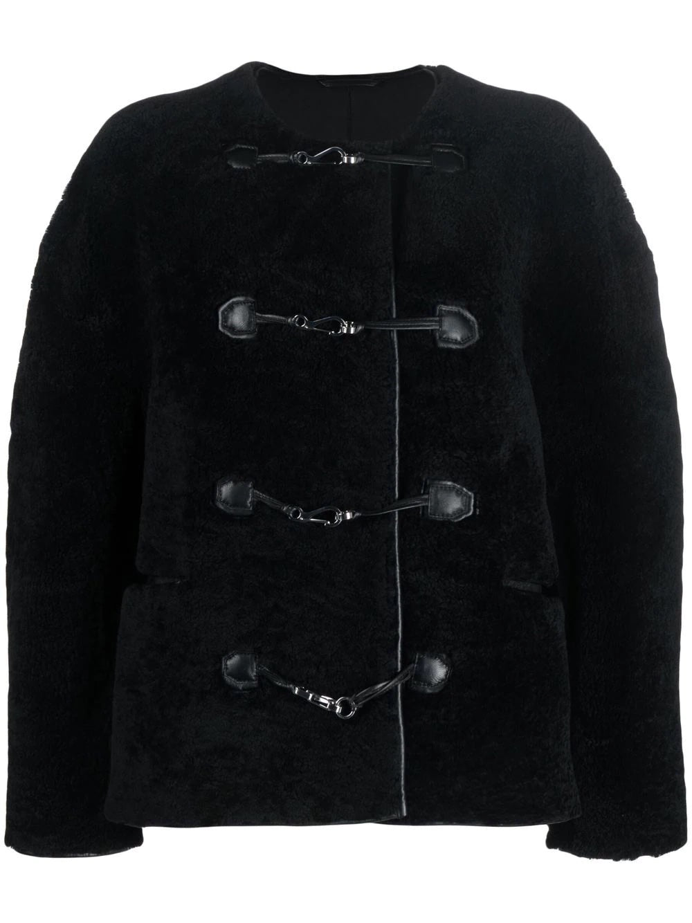 TOTEME Women Teddy Shearly Clasp Jacket