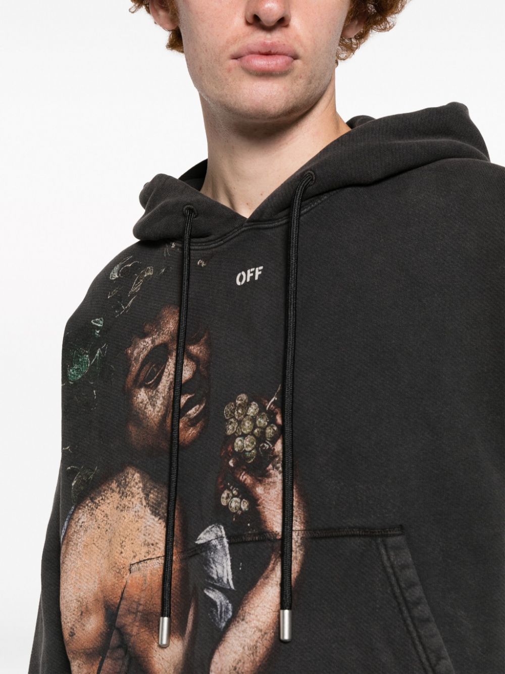 OFF-WHITE Men Bacchus Skate Hoodie