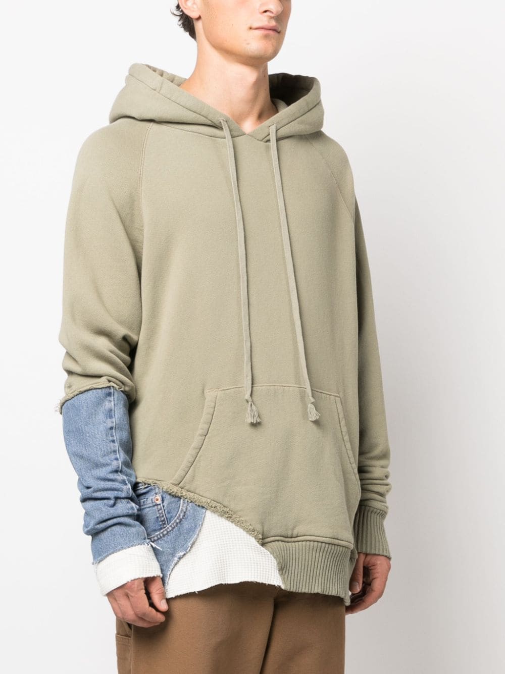 GREG LAUREN Men Army Fragment Hoodie