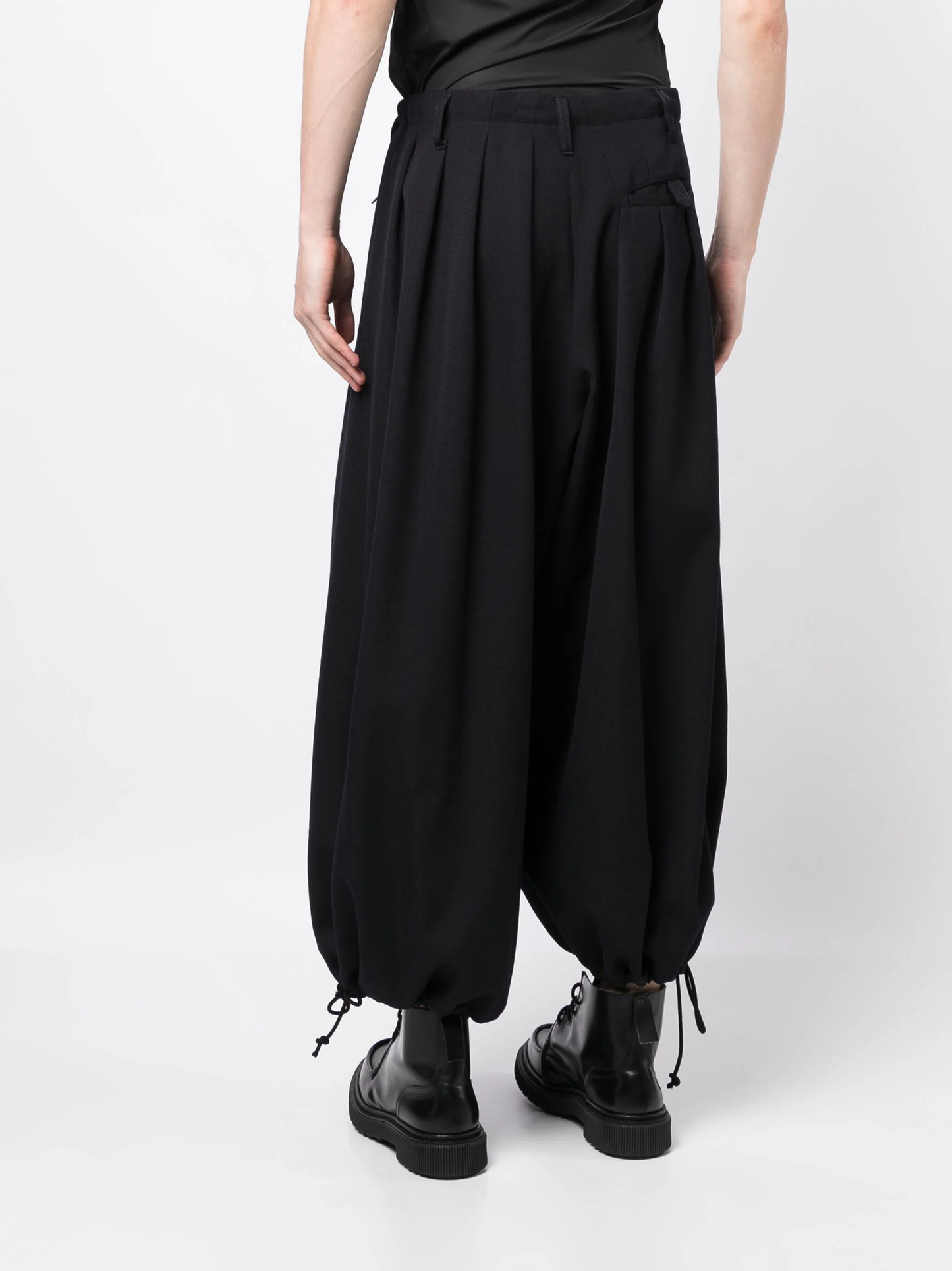 YOHJI YAMAMOTO POUR HOMME Z-Balloon String Pants