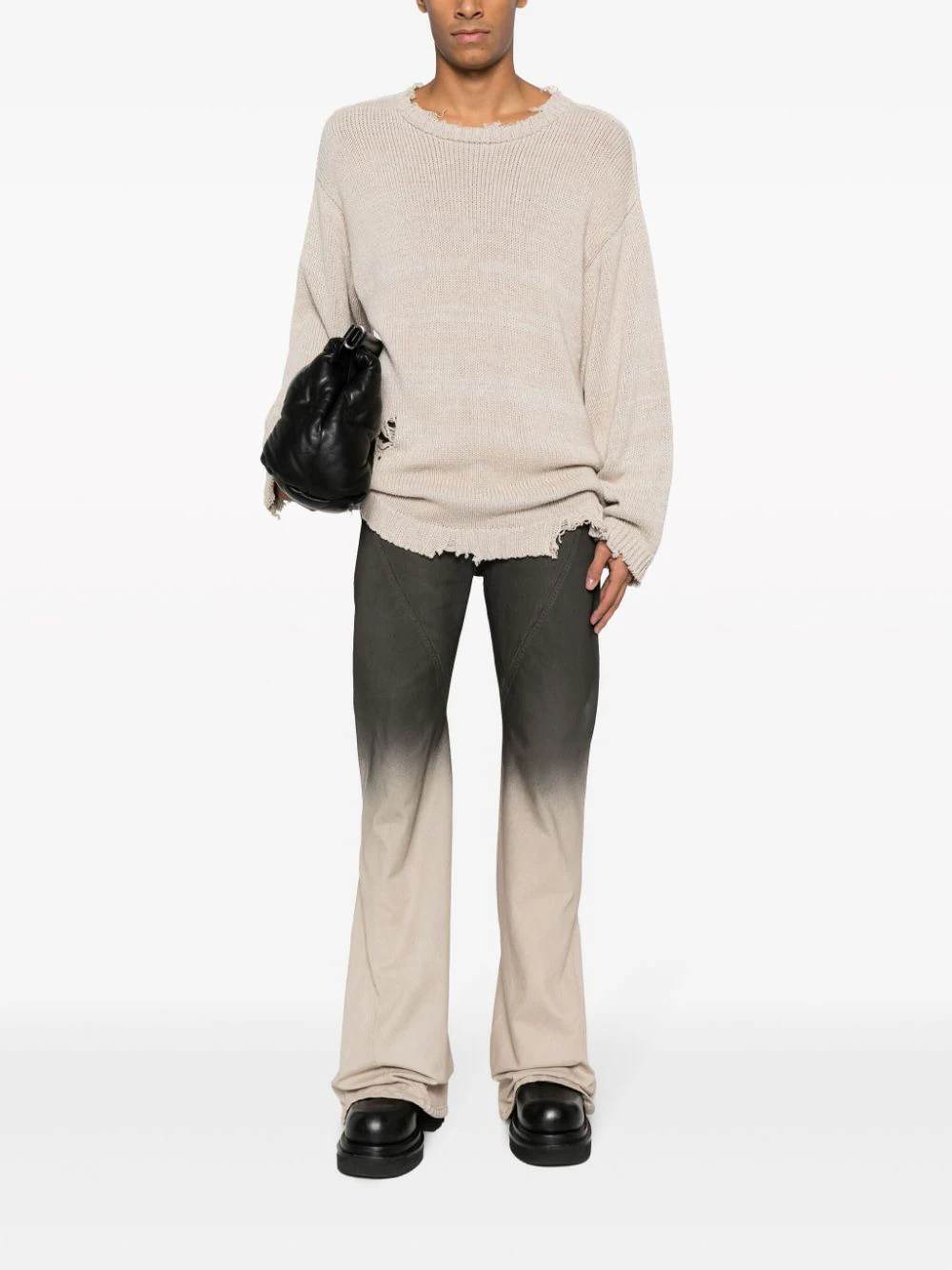 RICK OWENS Men Bias Bootcut