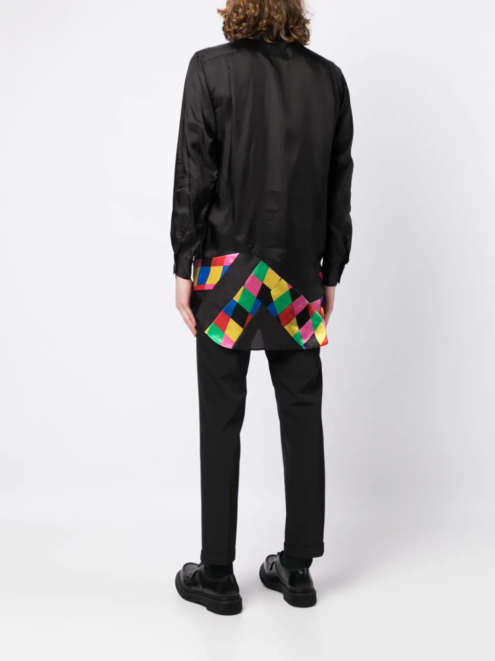 COMME DES GARCONS HOMME PLUS Men Patchwork Shirt