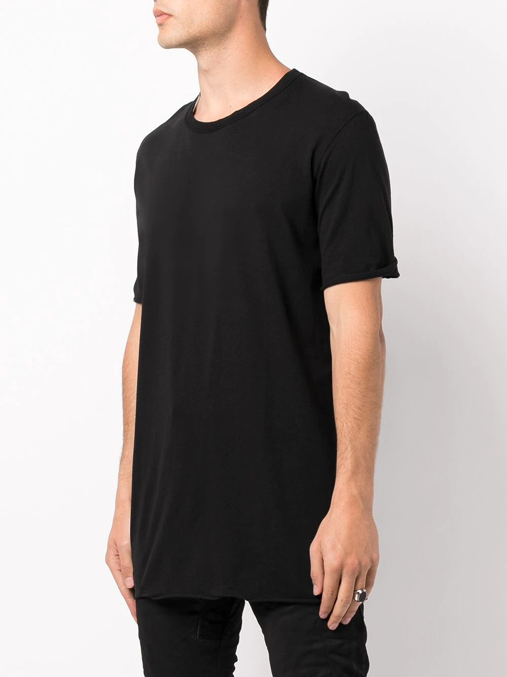 BORIS BIDJAN SABERI Men Regular Fit Object Dyed T-Shirt