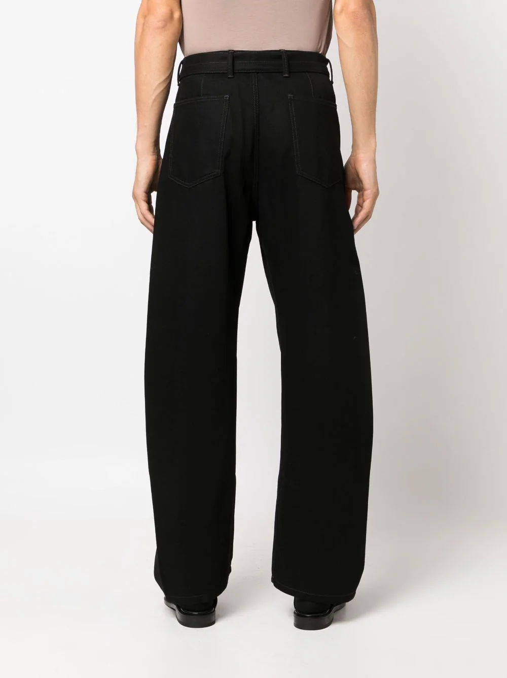 LEMAIRE Women Twisted Belted Pants