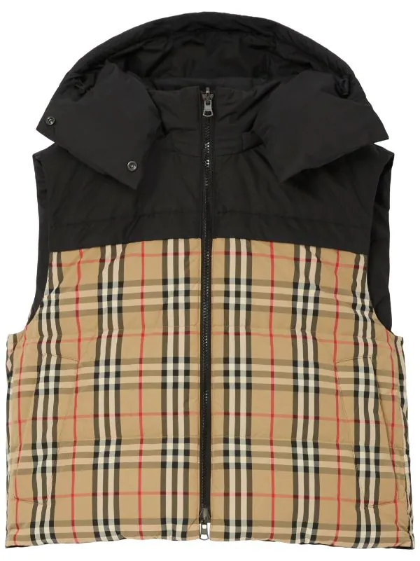 BURBERRY Women Reversible Down Puffer Gilet